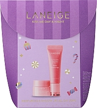 Fragrances, Perfumes, Cosmetics Set - Laneige Kiss Me Day & Night Gift Set (lip/balm/10g + lip/mask/3g)