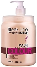 Hair Mask - Stapiz Sleek Line Colour Hair Mask — photo N2