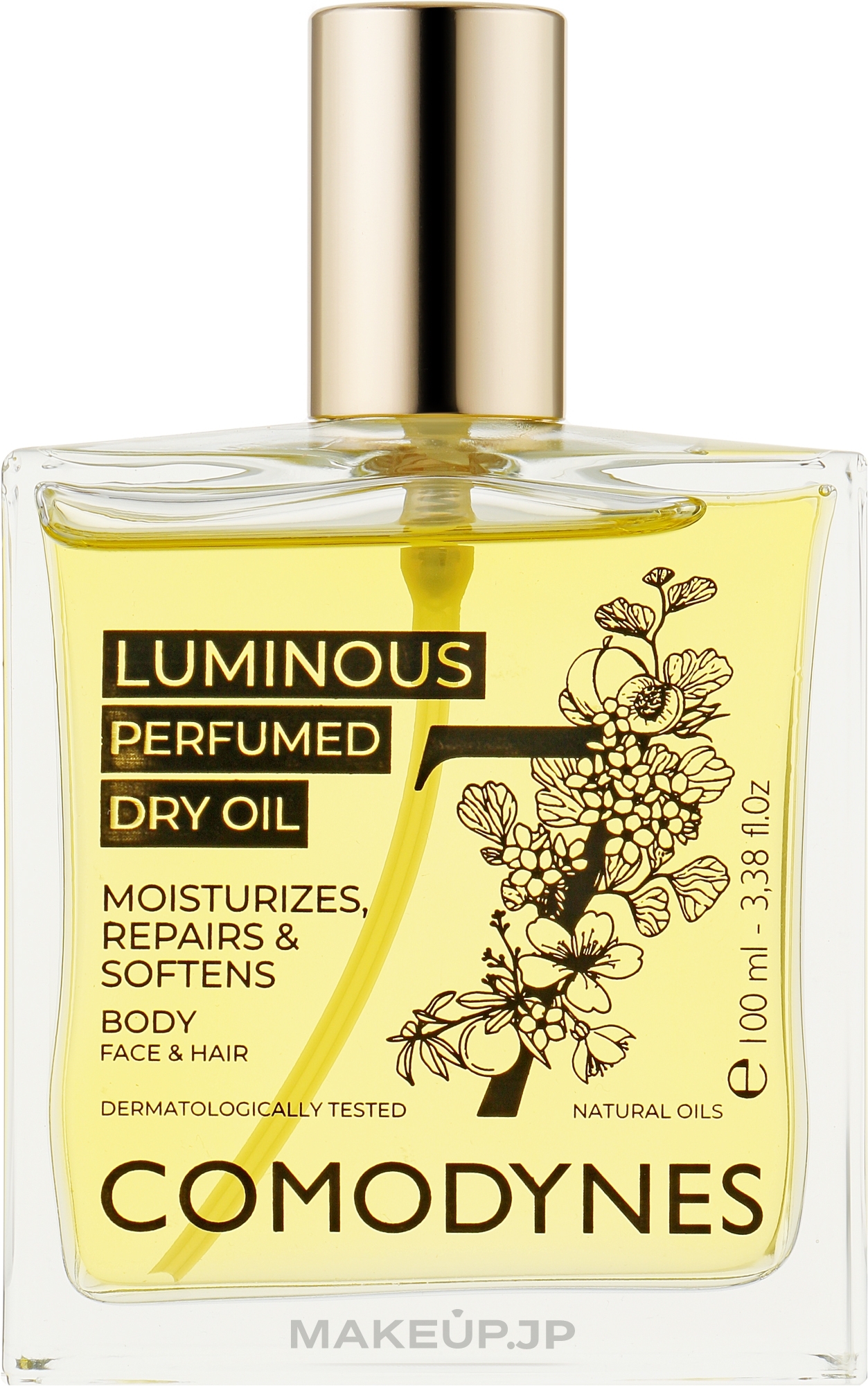 Perfumed Face & Body Glow Oil - Comodynes Luminous Perfumed Dry Oil — photo 100 ml