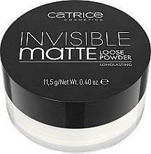 Fragrances, Perfumes, Cosmetics Loose Powder - Catrice Invisible Matte Loose Powder