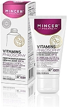 Anti-Wrinkle Day Face Cream - Mincer Pharma Vitamins Philosophy Anti Wrinkle Face Cream SPF15 № 1001 — photo N1