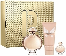 Fragrances, Perfumes, Cosmetics Paco Rabanne Olympea - Set (edp/80ml + b/lot/100ml + edp/mini/6ml)