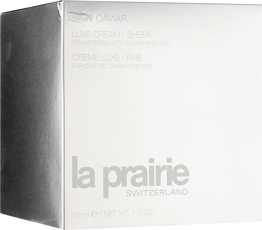 Firming & Lifting Light Cream - La Prairie Skin Caviar Luxe Cream Sheer — photo N3