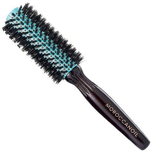 Round Wooden Brush with Natural Bristles, 25 mm - Moroccanoil  — photo N1