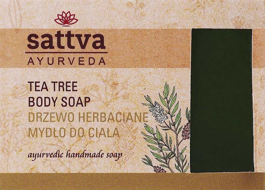 Soap - Sattva Hand Made Soap Tea Tree — photo N2