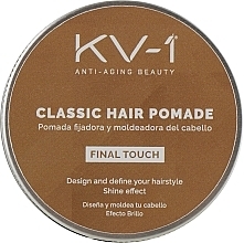 Classic Hair Pomade with Shine Effect - KV-1 Final Touch Classic Hair Pomade — photo N1