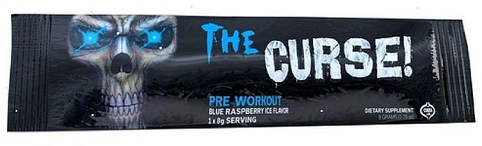 Pre-Workout Complex - JNX Sports The Curse! Blue Raspberry — photo N1