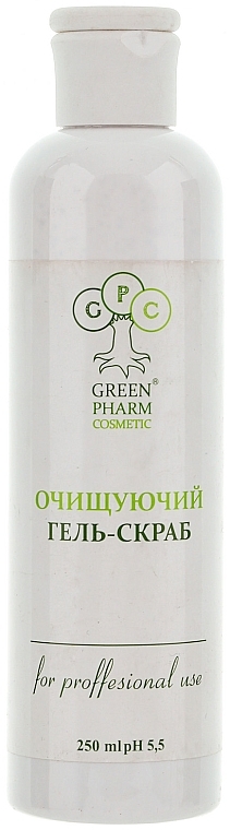 Cleansing Facial Gel Scrub - Green Pharm Cosmetic  — photo N1