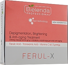 Fragrances, Perfumes, Cosmetics Depigmentation Brightening and Rejuvenating Complex - Bielenda Professional Ferul-X