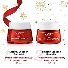 Face Care Kit - Vichy Liftactiv Specialist (d/cr/50ml + n/cr/50ml + pouch) — photo N4