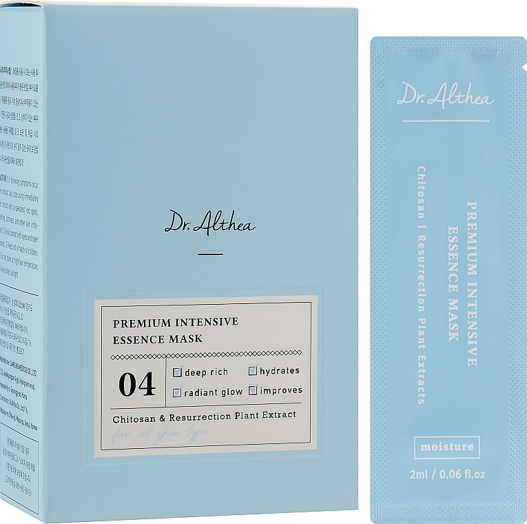 Face Essence Mask - Dr.Althea Premium Intensive Essence Mask — photo N2