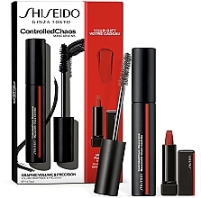 Fragrances, Perfumes, Cosmetics Set - Shiseido ControlledChaos Mascara Set (mascara/11.5ml + lip/stick/2.5g)