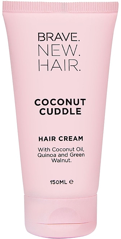 Moisturizing Leave-In Hair Cream - Brave New Hair Coconut Cuddle Hair Cream — photo N1