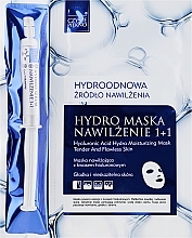 Face Mask + Serum - Czyste Piekno Hydro Mask Cloth Face Intensive Hydrating + Serum — photo N7