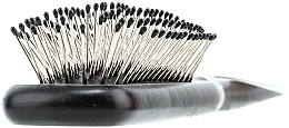 Fragrances, Perfumes, Cosmetics Massage Wooden Brush, brown, oval - Titania