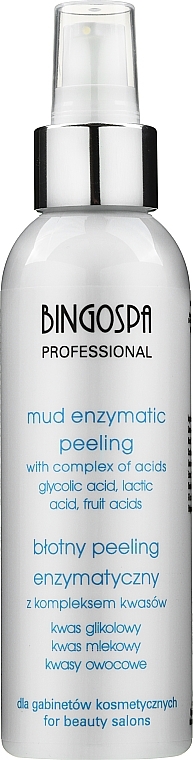 Mud Lifting with Enzymes and Acid Complexes - BingoSpa Artline Mud Enzyme Peeling — photo N1