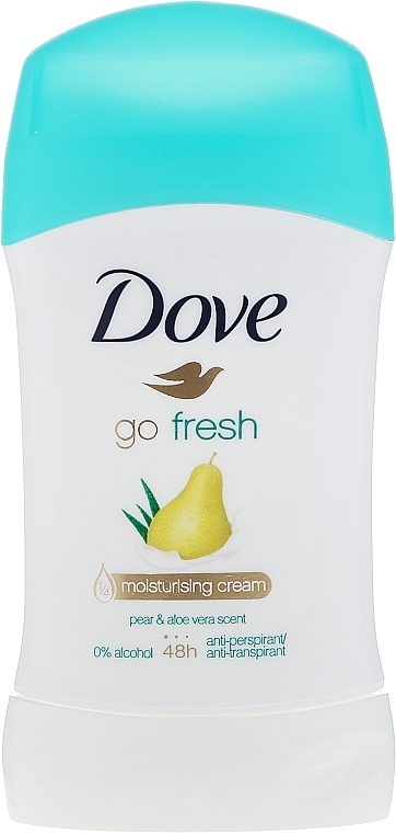 Antiperspirant Stick "Pear & Aloe Vera" - Dove Go Fresh Pear & Aloe Vera Deodorant — photo N1