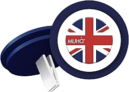 Car Air Freshener - Muha Car Symbol Car Symbol England Blue-Brezza — photo N1