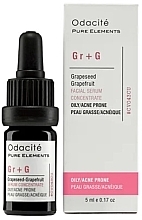 Fragrances, Perfumes, Cosmetics Face Serum Concentrate 'Grape + Grapefruit' - Odacite Gr+G Oily-Acnee Prone Booster Grapeseed + Grapefruit