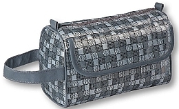 Fragrances, Perfumes, Cosmetics Men Toiletry Bag "Blinky", 95238, gray - Top Choice