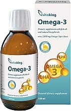 Fragrances, Perfumes, Cosmetics Omega-3 Dietary Supplement - Lemon Flavour - Vitaking Omega-3