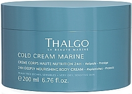 Fragrances, Perfumes, Cosmetics Regenerating Rich Body Cream - Thalgo Cold Cream Marine Deeply Nourishing Body Cream