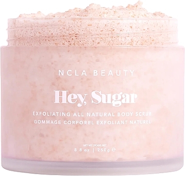 Body Scrub - NCLA Beauty Hey, Sugar Sandalwood Men's Body Scrub — photo N1