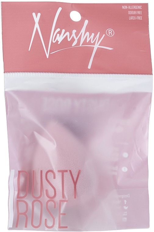 Makeup Sponge - Nanshy Dusty Rose Makeup Blending Sponge — photo N1