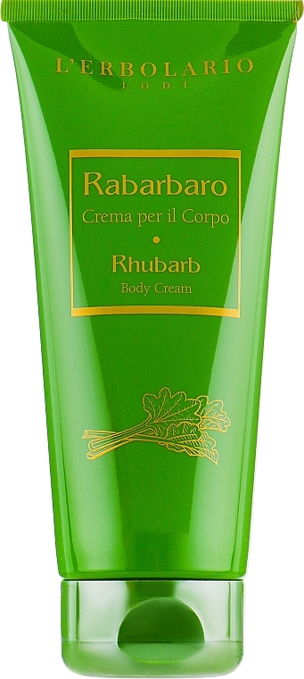 Rhubarb Body Cream - L'Erbolario Rabarbaro Xrema Per Il Corpo — photo N1