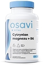 Fragrances, Perfumes, Cosmetics Magnesium Citrate + B6 Dietary Supplement, 90 Caps - Osavi