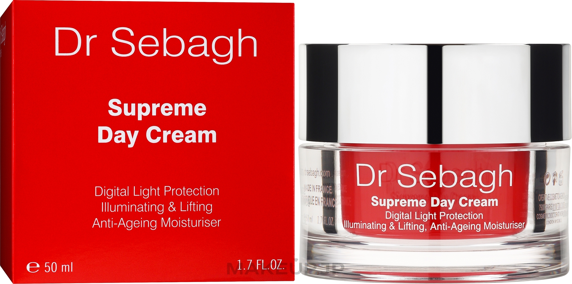 Repairing Deep Action Day Cream - Dr. Sebagh Supreme Day Cream — photo 50 ml