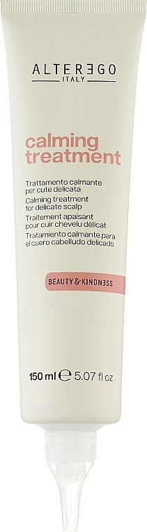 Soothing Pre-Shampoo Treatment for Delicate Skin - AlterEgo Calming Tratament — photo N1