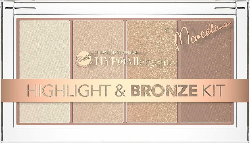 Highlighter & Bronzer - Bell Marcelina Highlight & Bronze Kit — photo N1