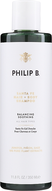 Balancing Hair & Body Shampoo "Scent of Santa Fe" - Philip B Scent of Santa Fe Balancing Shampoo — photo N1