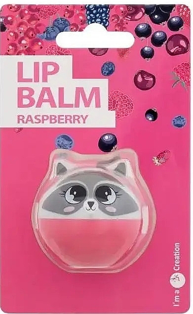 Raspberry Lip Balm - Cosmetic 2K Cute Animals Lip Balm Raspberry — photo N1