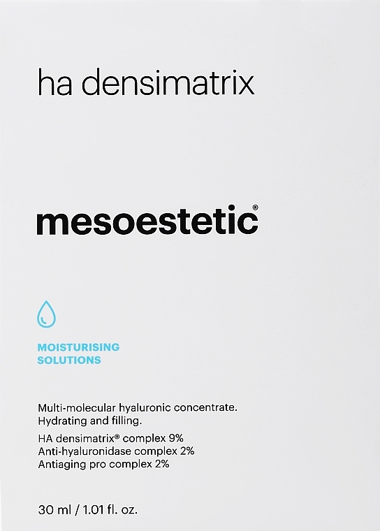 Intensive Rejuvenating Multimolecular Serum - Mesoestetic Home Performance HA Densimatrix — photo N2