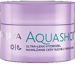 Fragrances, Perfumes, Cosmetics Mineral Hydrogel for Dry & Sensitive Skin - Soraya Aquashot