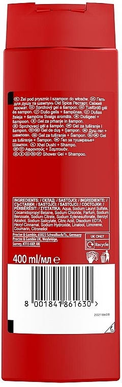 Shower Gel - Old Spice Restart Shower Gel — photo N2