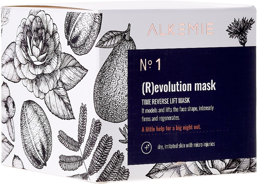 Rejuvenating Face Mask - Alkmie Revolution Mask — photo N2