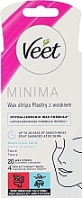 Facial Wax Strips - Veet MINIMA Easy Gel Wax Strip — photo N1