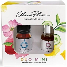 Set - Olivia Plum Duo Mini Set (ser/15ml+oil/10ml) — photo N1