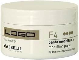 Fragrances, Perfumes, Cosmetics Hair Modeling Paste - Brelil Logo F4 Finish Concept Modeling Paste