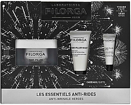 Fragrances, Perfumes, Cosmetics Set - Filorga Time-Filler Anti-Wrinkle Heroes (cr/50ml + eye/cr/4ml + night/cr/15ml)