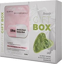 Fragrances, Perfumes, Cosmetics Set - Glamfox Beauty Gift Box (mask/2x25ml + massager/1pc)
