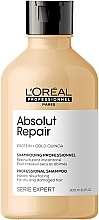 Hair Shampoo - L'Oreal Professionnel Absolut Repair Gold Quinoa +Protein Shampoo — photo N1