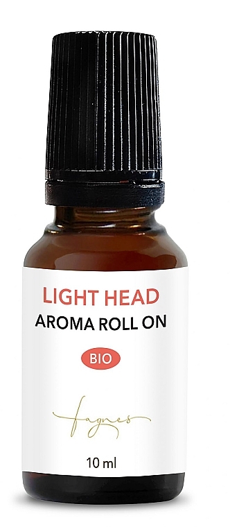 Anti-Headache Essential Oil Blend, roll-on - Fagnes Aromatherapy Bio Light Head Aroma Roll-On — photo N1