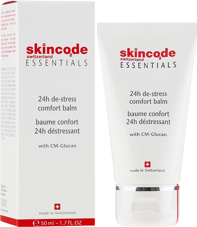 Instant Anti-Stress Balm - Skincode Essentials 24h De-stress Comfort Balm — photo N1