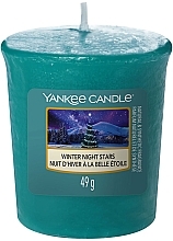 Votive Candle - Yankee Candle Winter Night Stars Votive Candle — photo N1