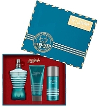 Fragrances, Perfumes, Cosmetics Jean Paul Gaultier Le Male - Set (edt/125ml + ash/balm/50ml + deo/stick/75ml)