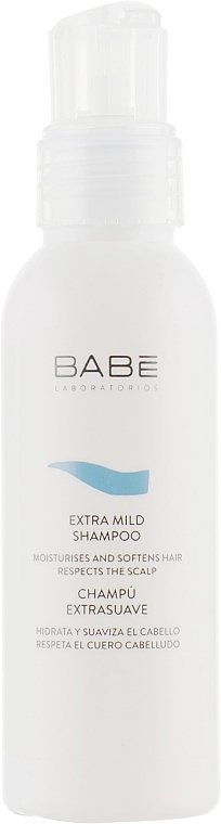 Gentle Shampoo for All Hair Types - Babe Laboratorios Extra Mild Shampoo Trevel Size — photo N1